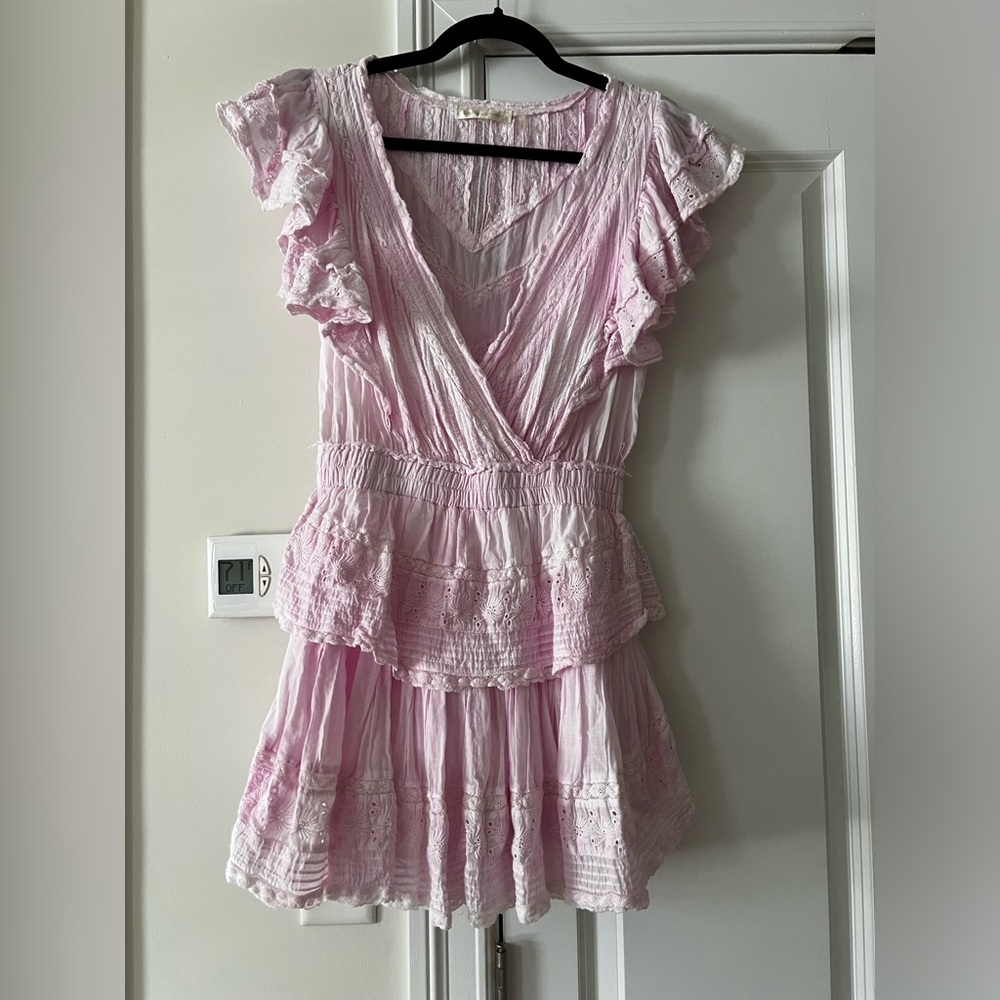 LoveShackFancy Gwen Mini Dress